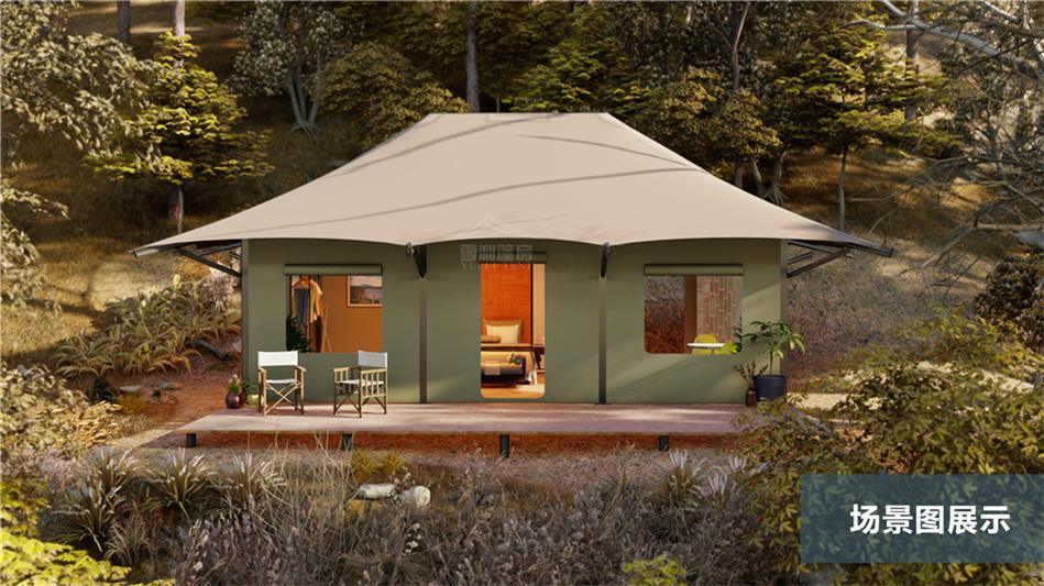 游牧文明遇见现代设计:解码市辖区星空酒店帐篷的建筑哲学