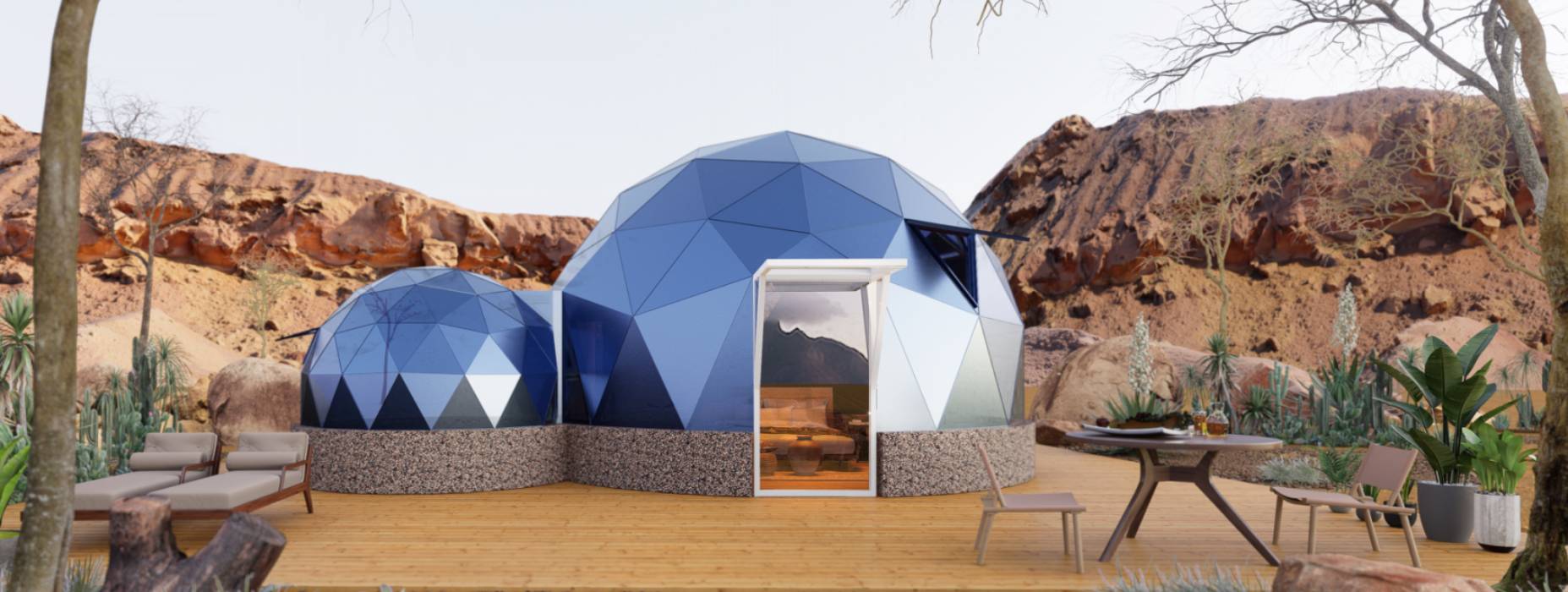 市辖区球形智能光伏玻璃星空房